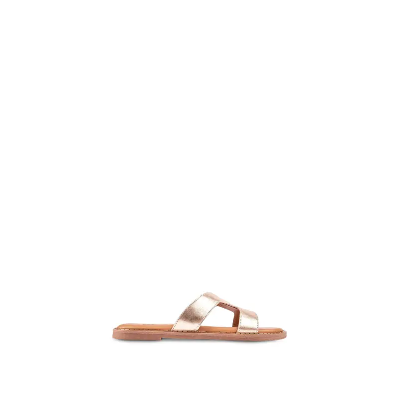 Sole Noor Slide Sandals Gold