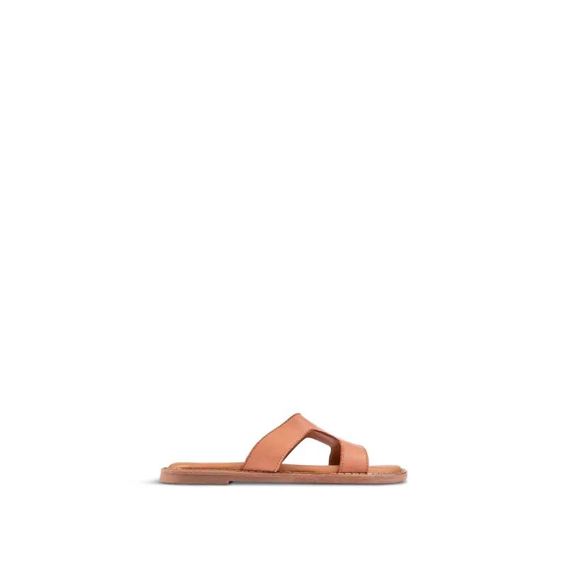 Sole Noor Slide Sandals Tan