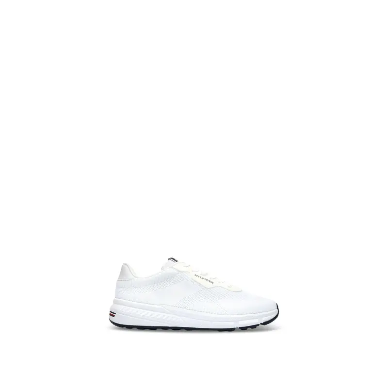 Tommy Hilfiger Lightweight Knit Trainers White