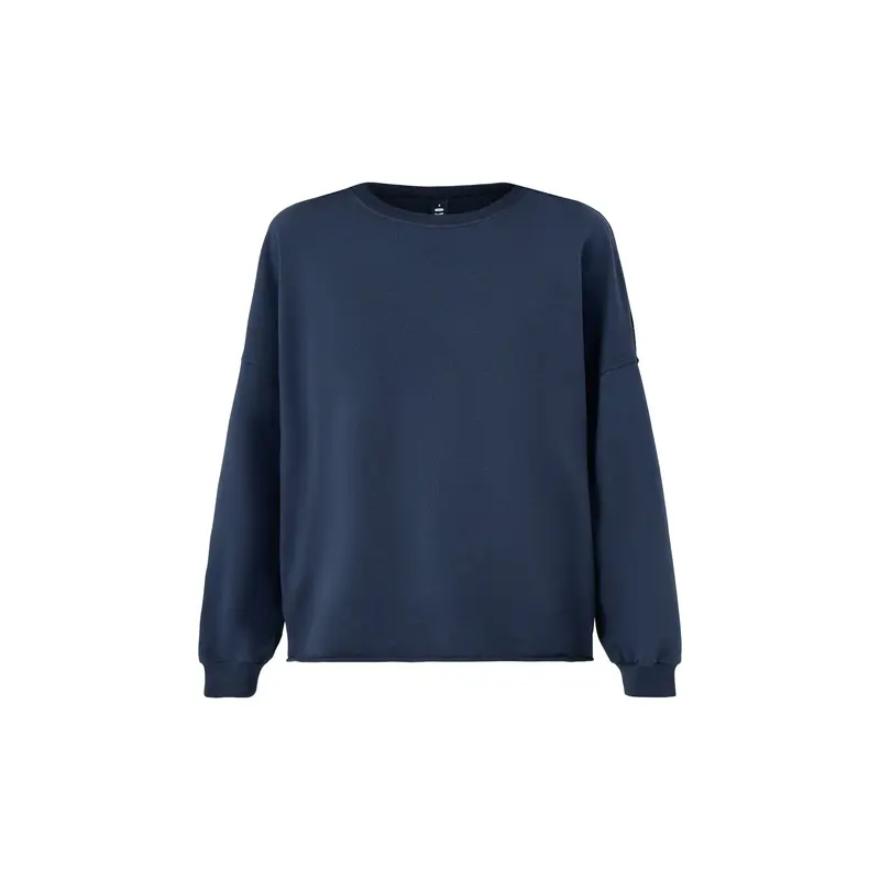 511 Long Sleeves Cotton Pullover Blue