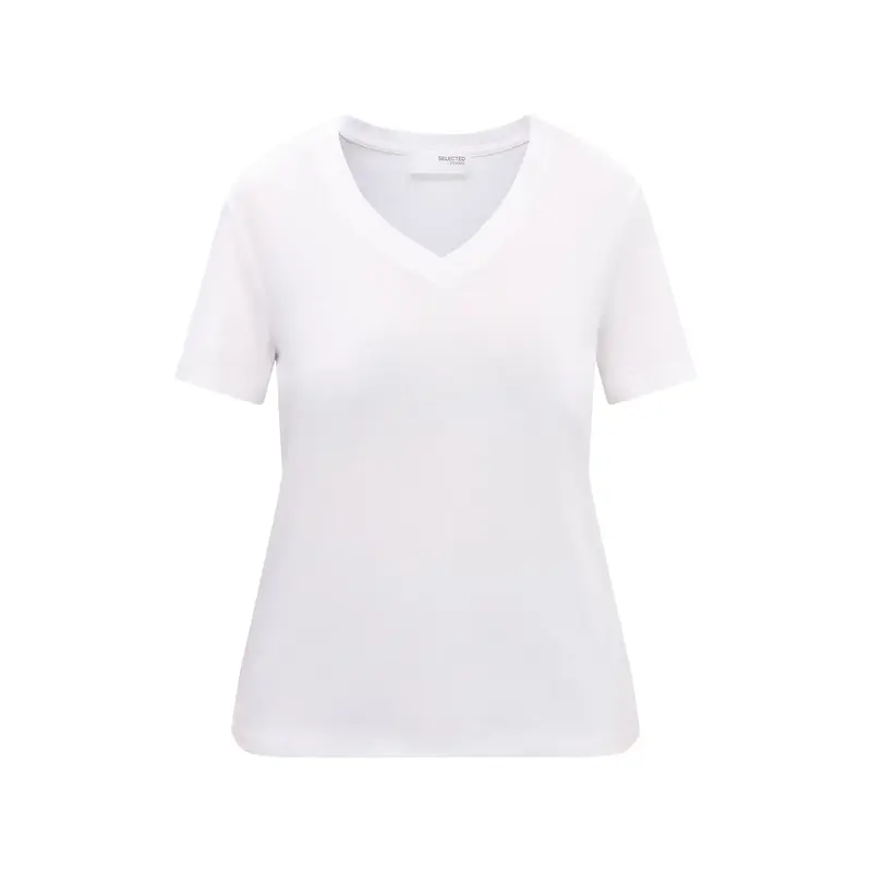 Essential Short Sleeve V-neck Tee