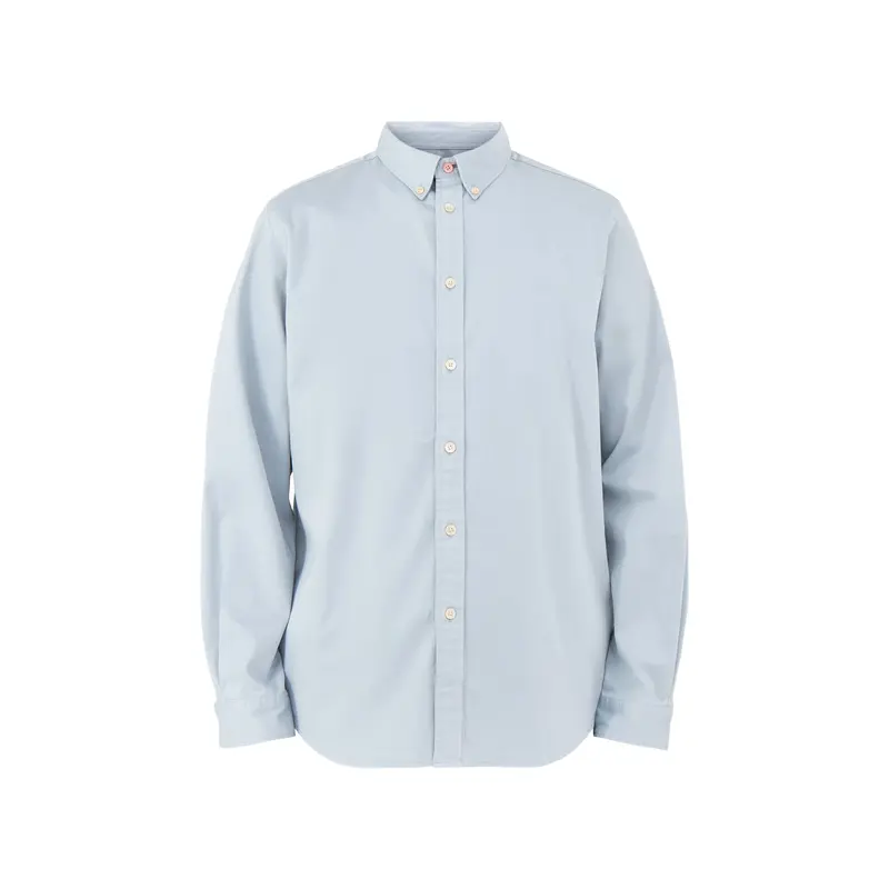 Soft Touch Cotton Shirt Blue