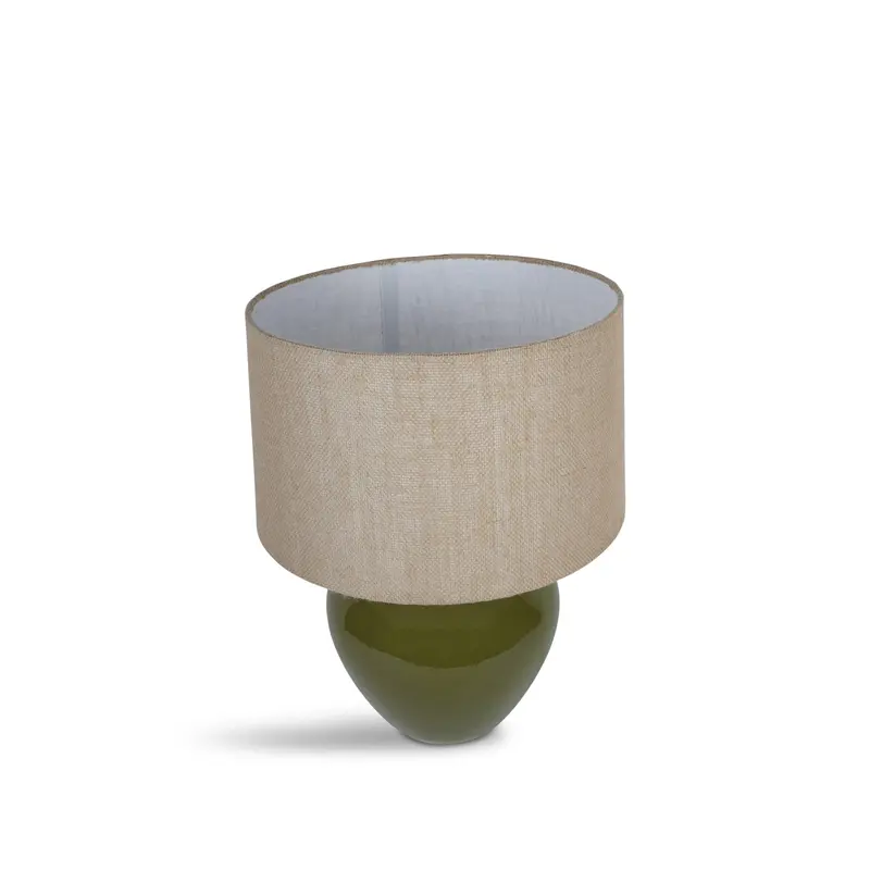 Aubrey Green Ceramic Table Lamp Large E27 60W