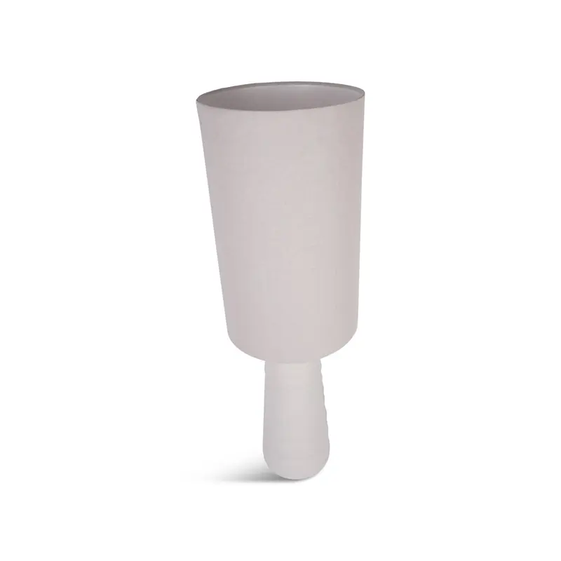 Tivoli Ceramic Table Lamp White with Shade E27 60W