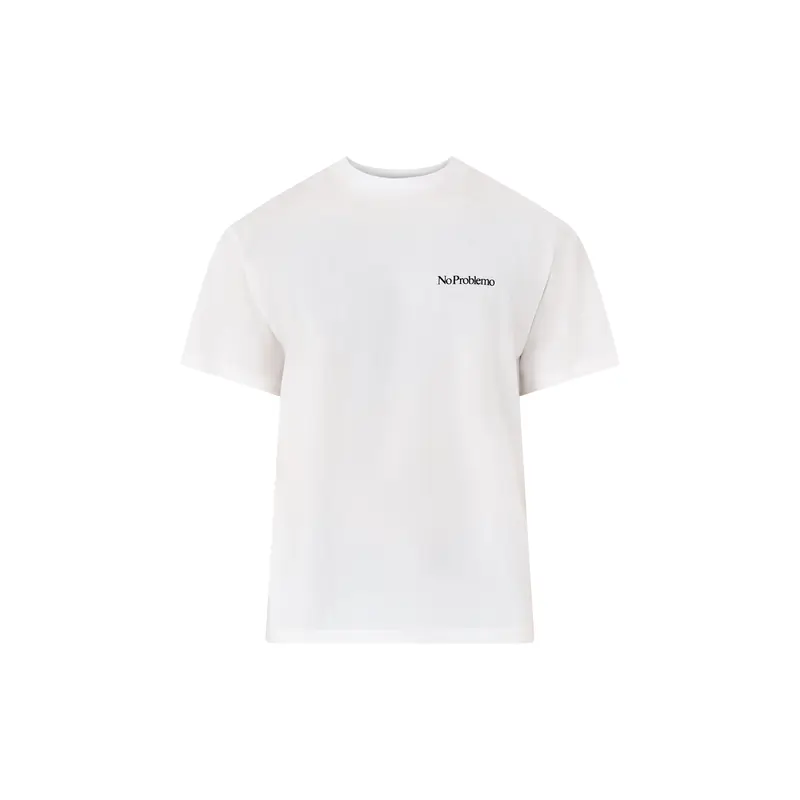 Mini Problemo Shott Sleeves Tee White