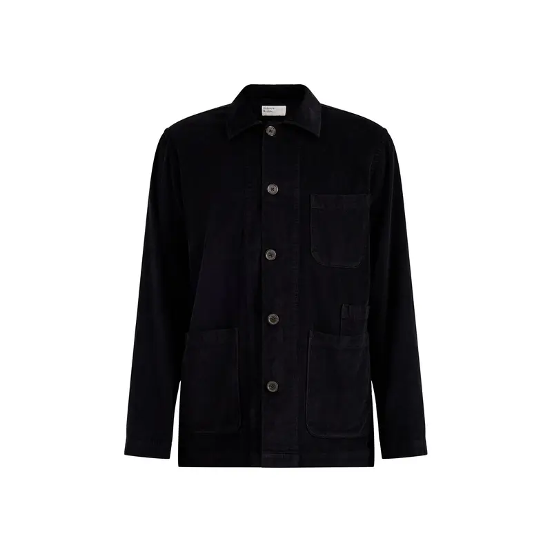 Bakers Cotton Overshirt Black