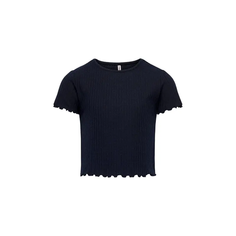 Black Polyester Short Sleeve T-Shirt