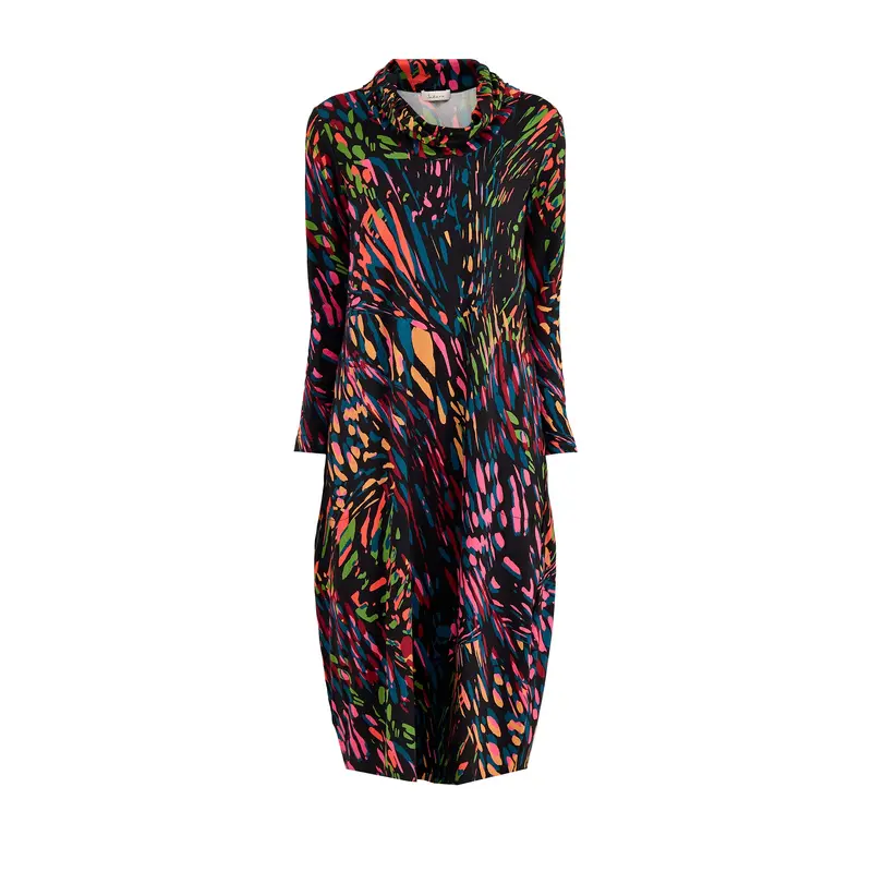 Bright Scattered Wings Dress Multi