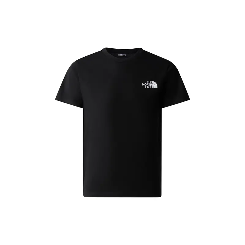Simple Dome Short Sleeve T-Shirt Cotton Black