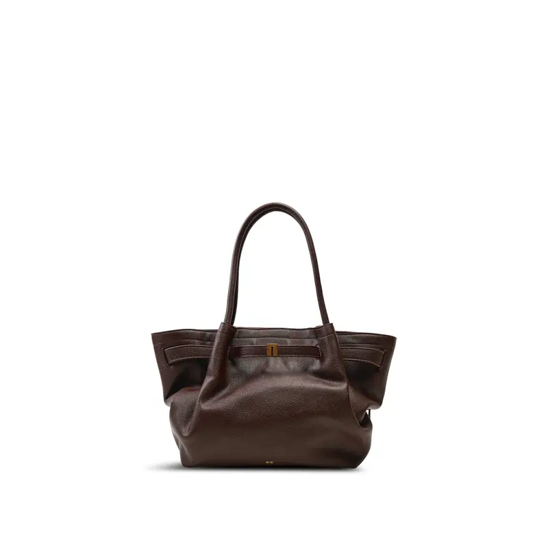 Hana Medium Tote Bag Dark Brown