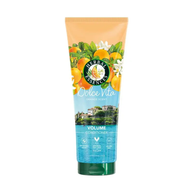 Herbal Essences Orange Scent Volume Conditioner 250ml for Fine Hair, Limited Edition, Silicone Free