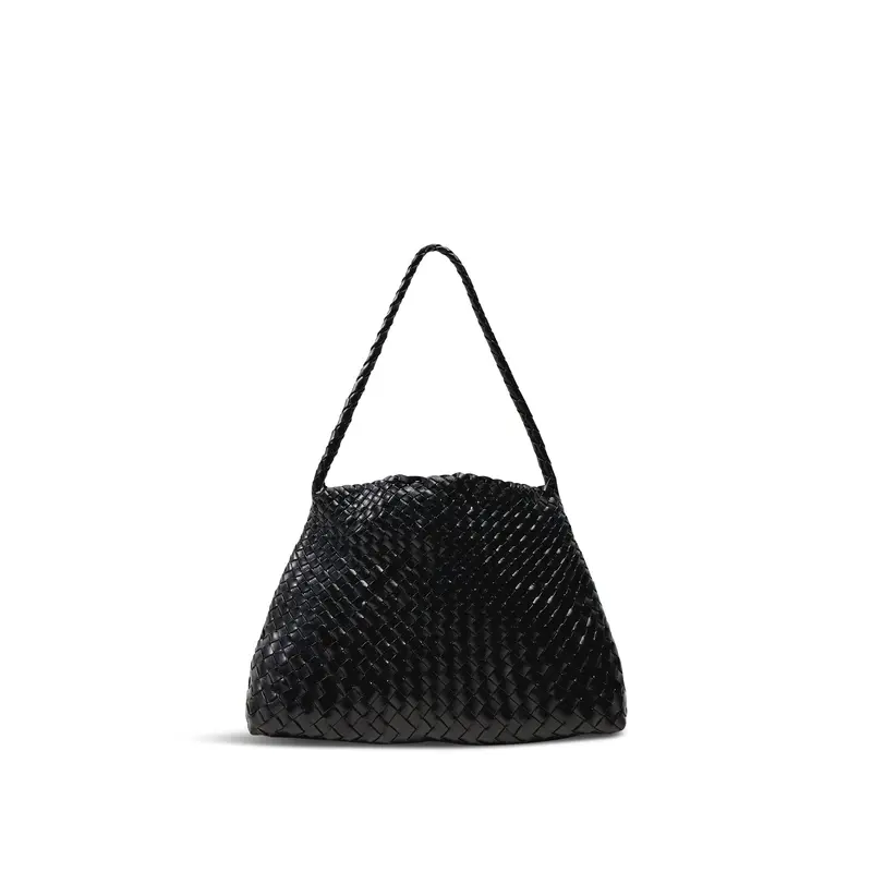 Santa Maria Leather Bag Black