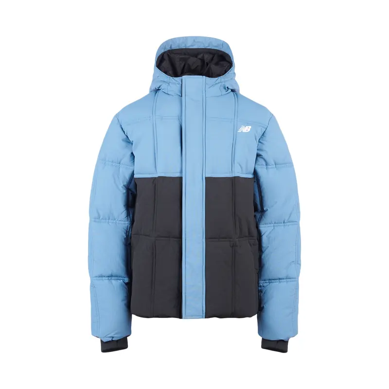 Bond Quilted Panel Puffa Coat Cotton