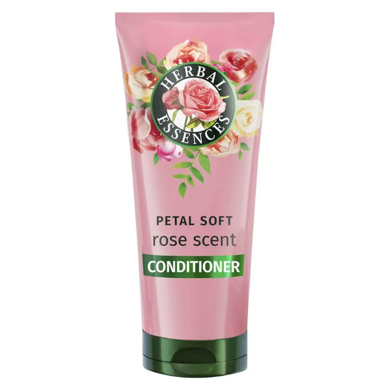 Herbal Essences Rose Scent Petal Soft Conditioner 250ml to Nourish Dry Hair, Sulfate Free