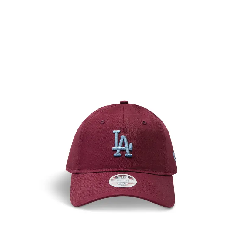 New Era Essentials Cap In Burgundy