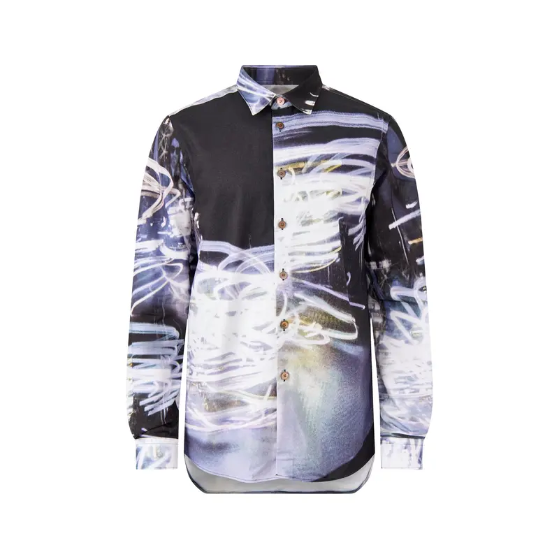 Funfair Lights Shirt Black