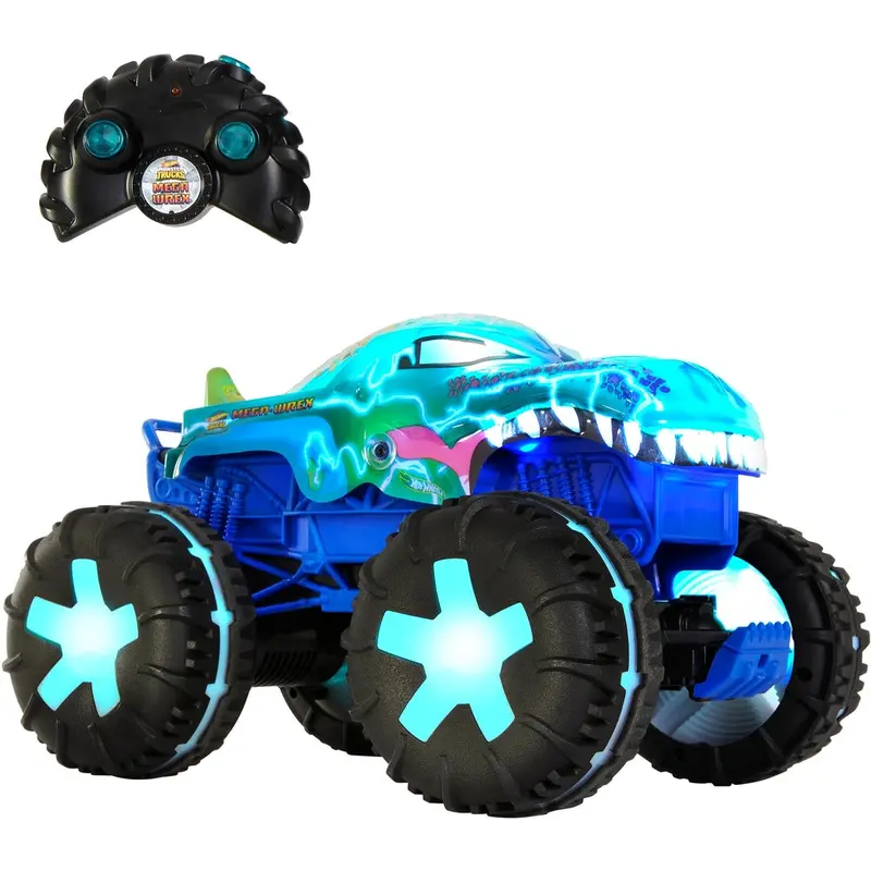 Hot Wheels Monster Trucks Remote Control Mega Wrex Alive 1:15 Scale