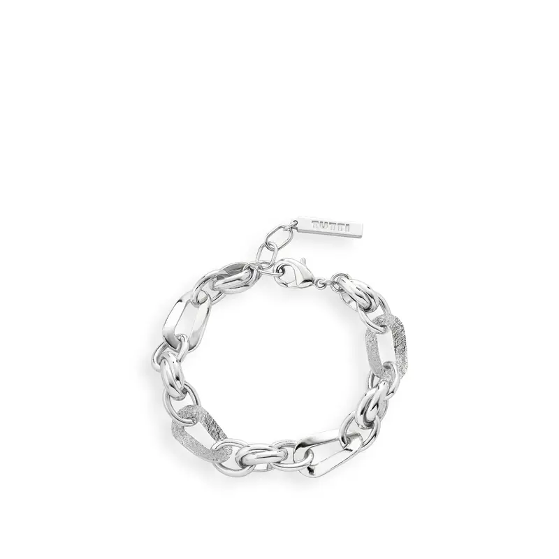 Wave Chain Bracelet Silver