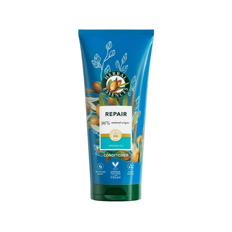 Herbal Essences Argan Oil Repair Conditioner 250ml to Nourish Damaged Hair. Sulfate Free