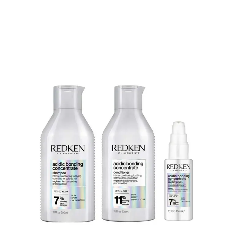 Redken Acidic Bonding Concentrate Trio Serum Bundle