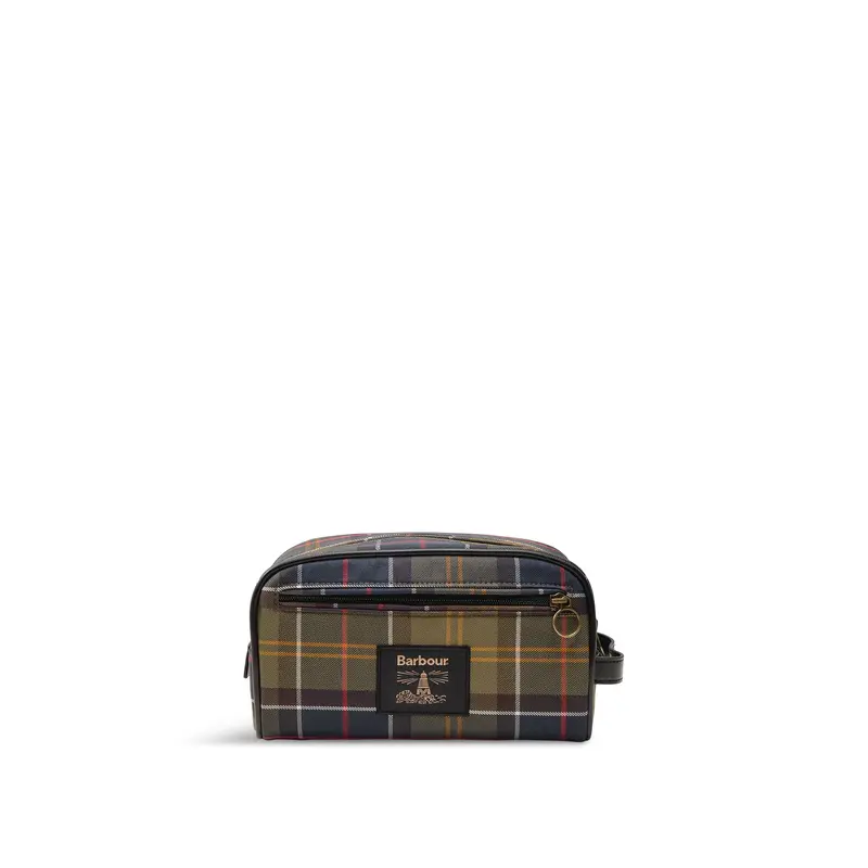 Barbour Tartan Washbag