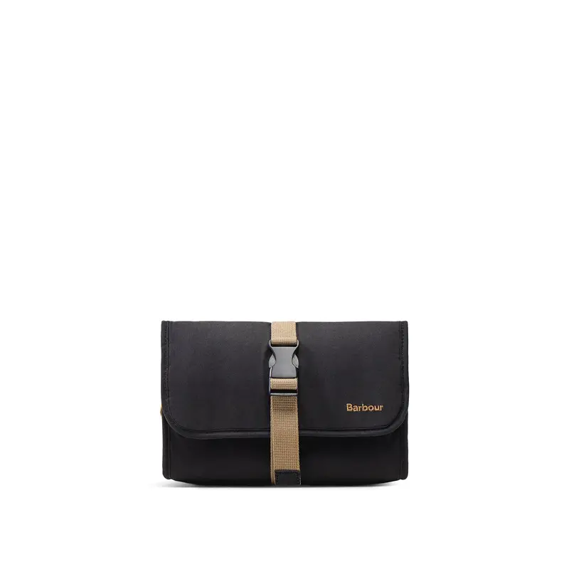 Barbour Transport Hanging Washbag Black