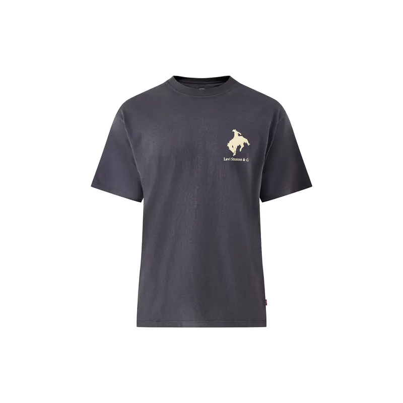 Vintage Fit Graphic T-Shirt Egret