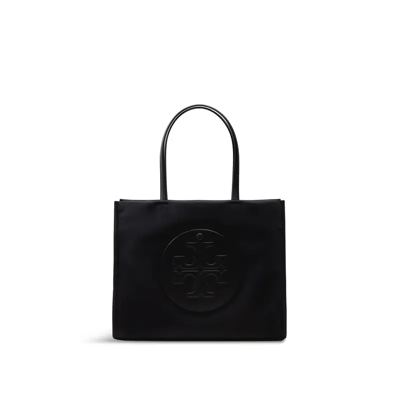 Ella Small Nylon Tote Black
