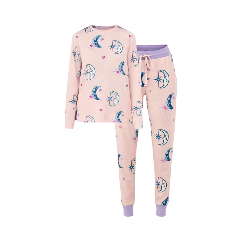 Pink Night Sky Long Set