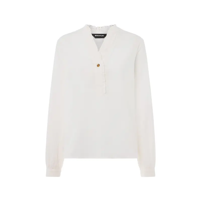 Textured Frill Shirt