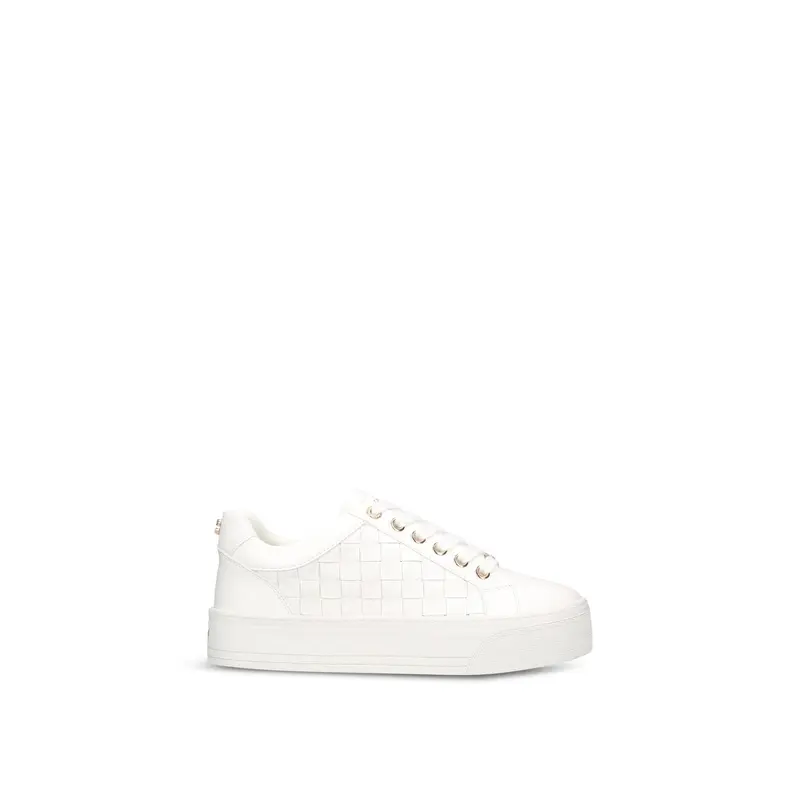 Checker Trainers White
