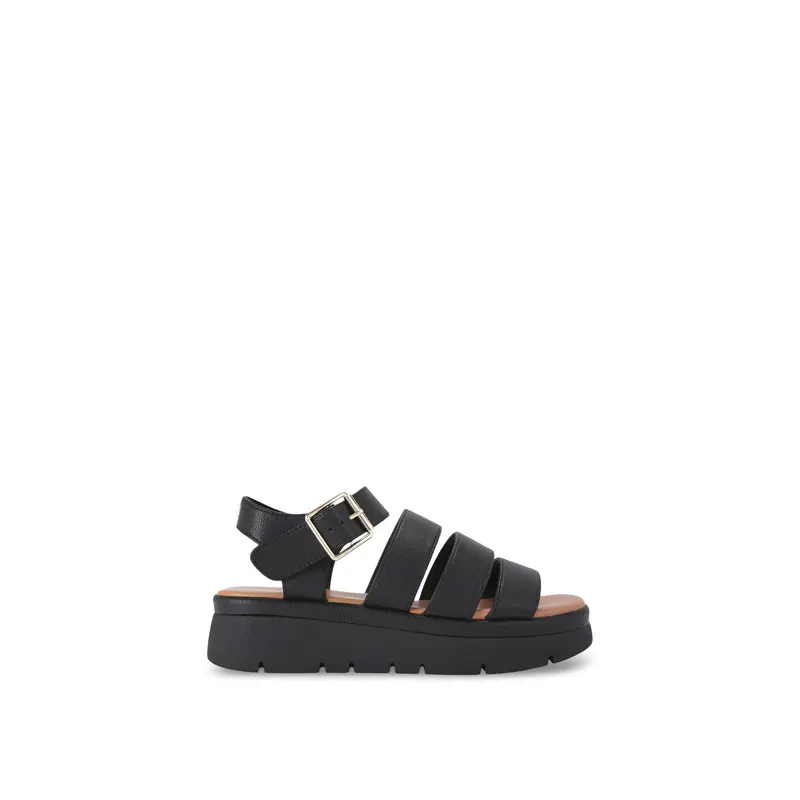 Daisy Cage Sandals Black