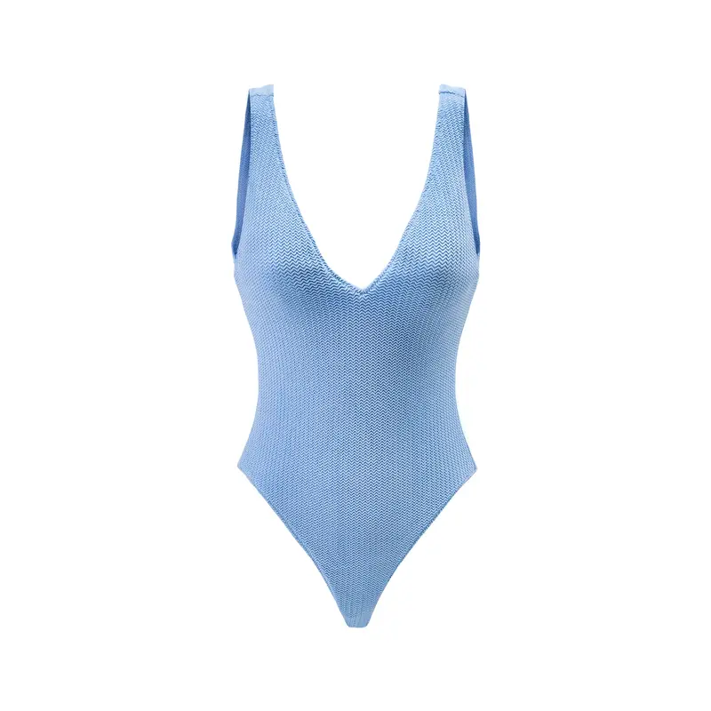 Deep V Neck One Piece