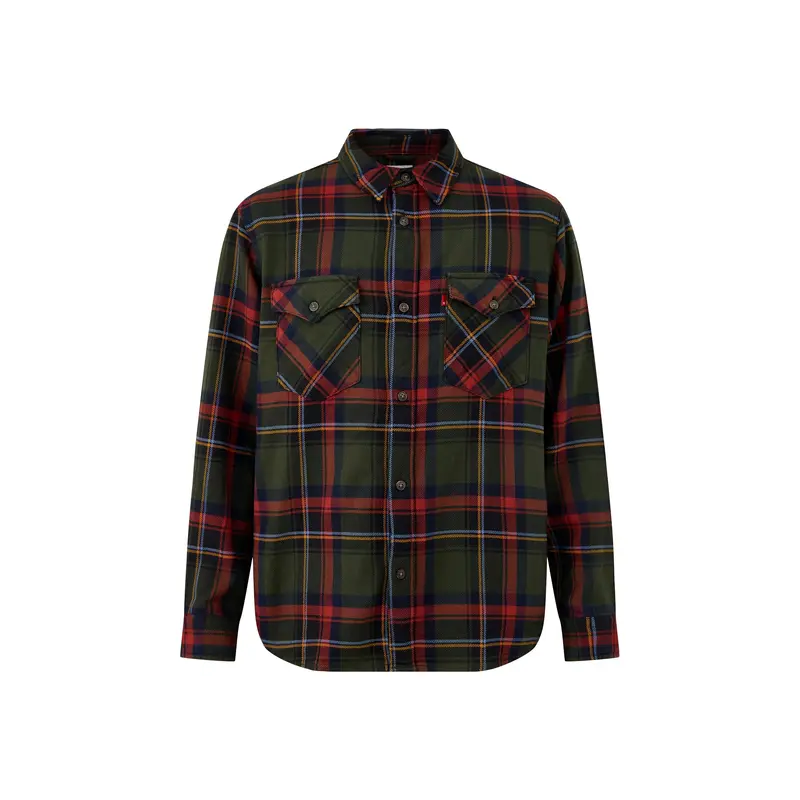 Relaxed Fit Western Check Shirt Herman Plaid Duff