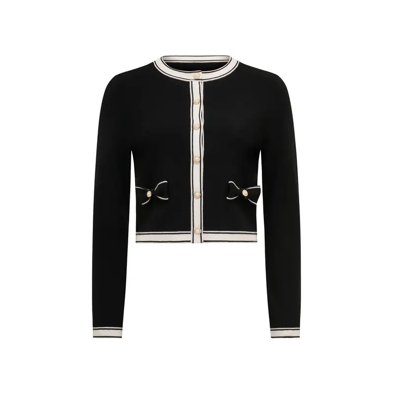 Cece Bow Detail Cardigan