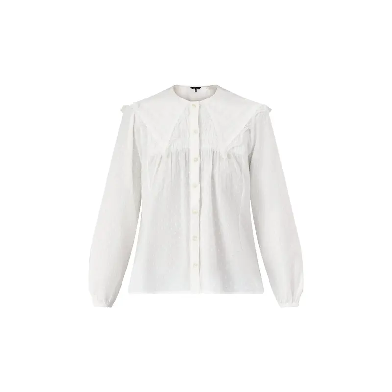 Collared Blouse White