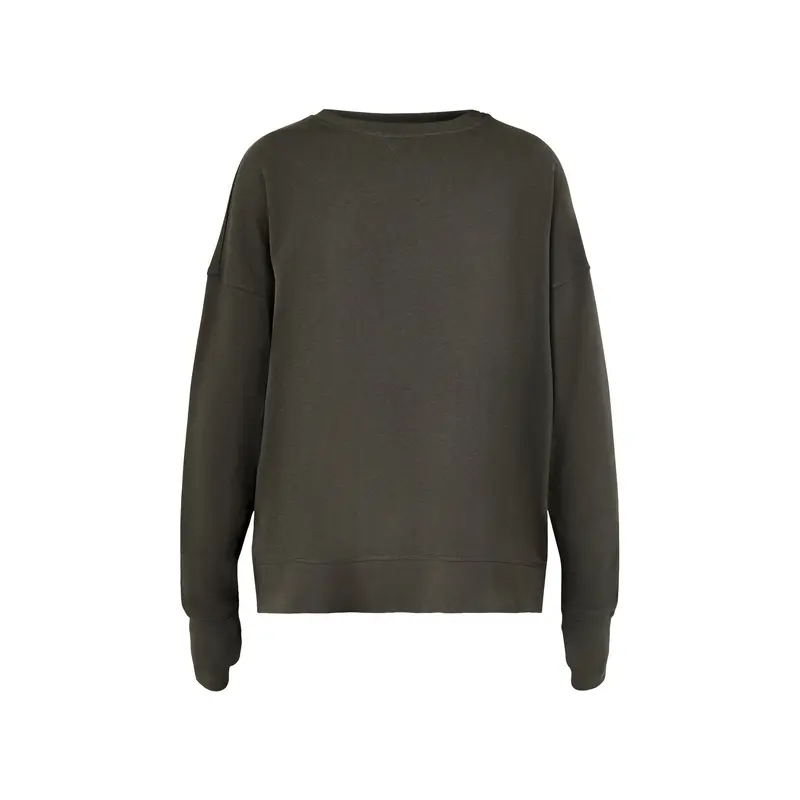 After Class Longline Sweatshirt Nori Green
