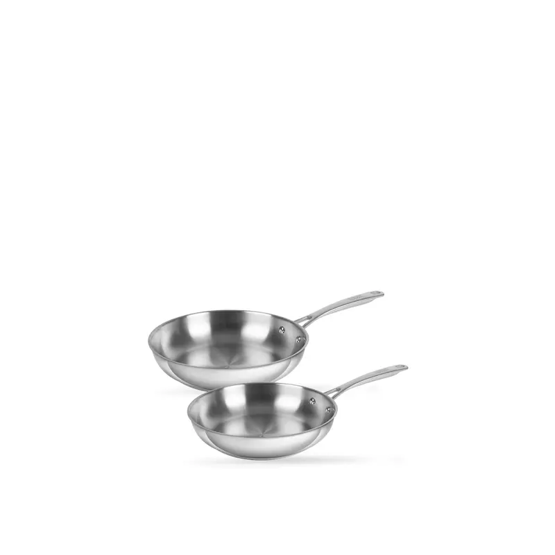 ALLROUND Frying Pan Set Uncoated Set of 2
