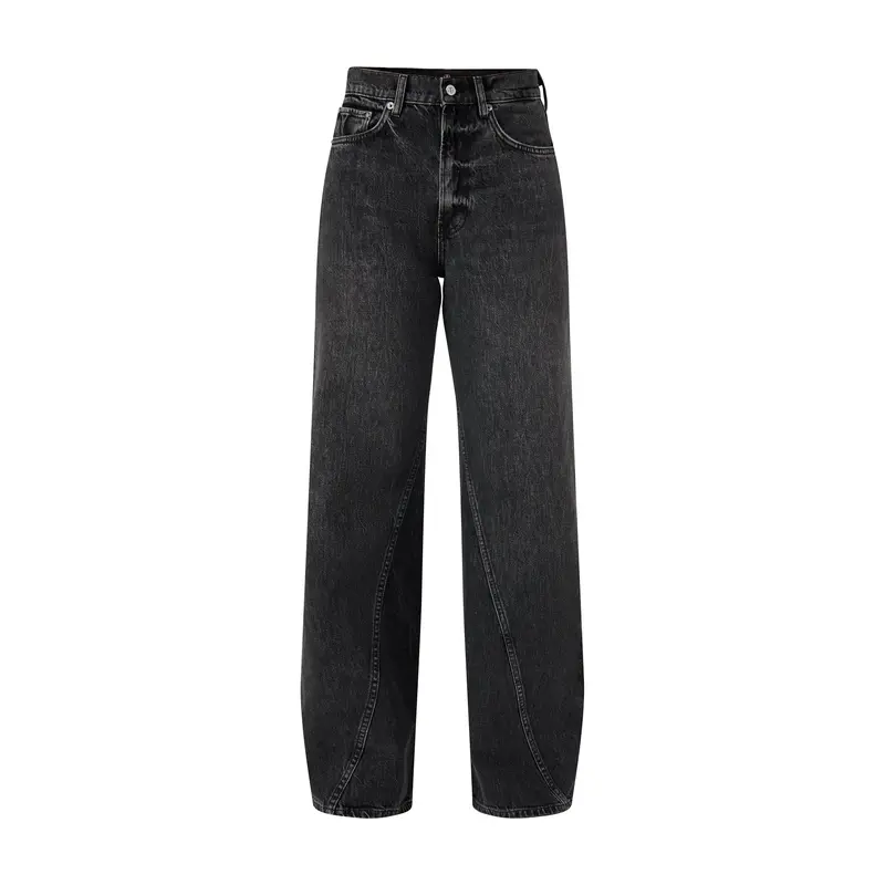 Brie Jean Washed Black