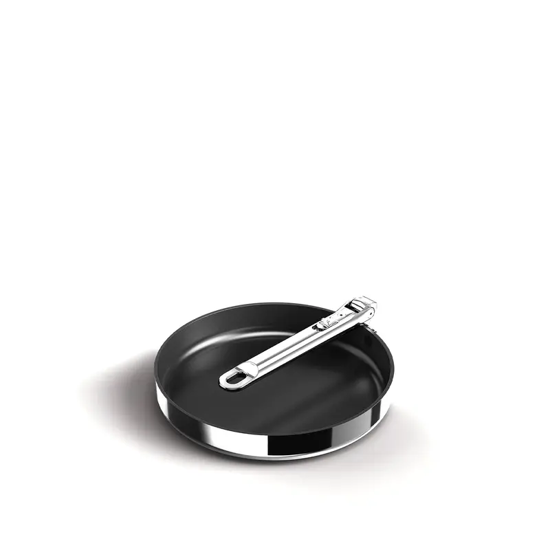 Space Steel Stainless Steel Coated Frying Pan 24cm