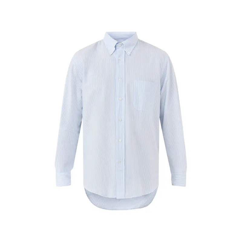 Pitt Brushed Oxford Woven Shirt Light Blue