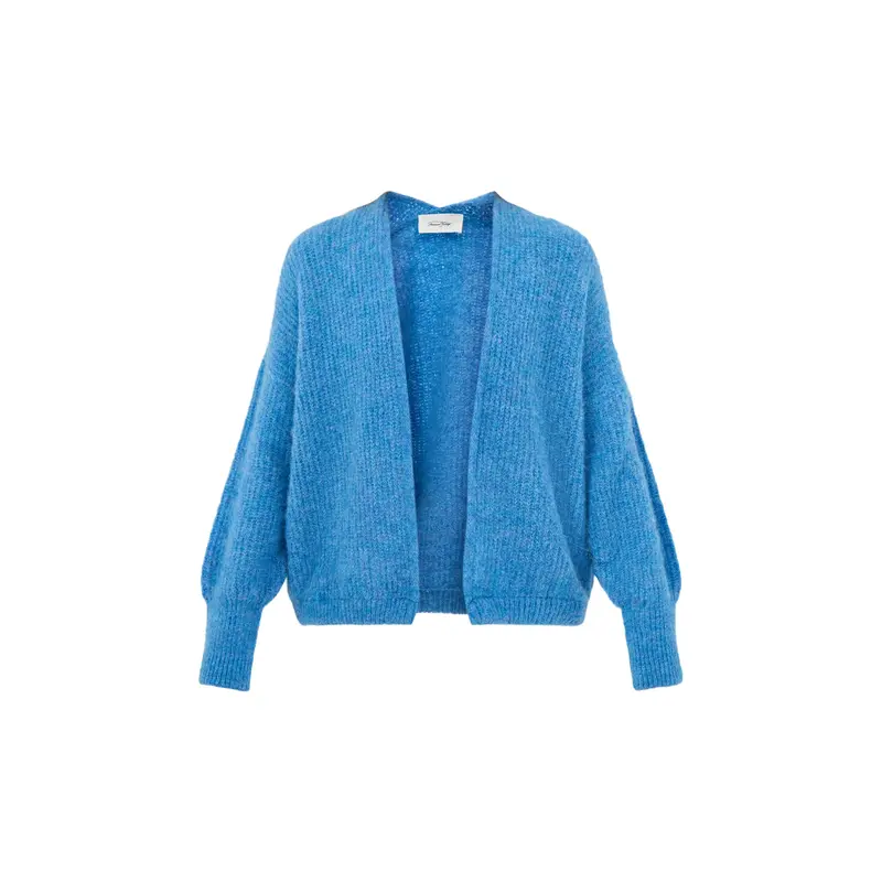 East Cardigan Celeste Chine Blue