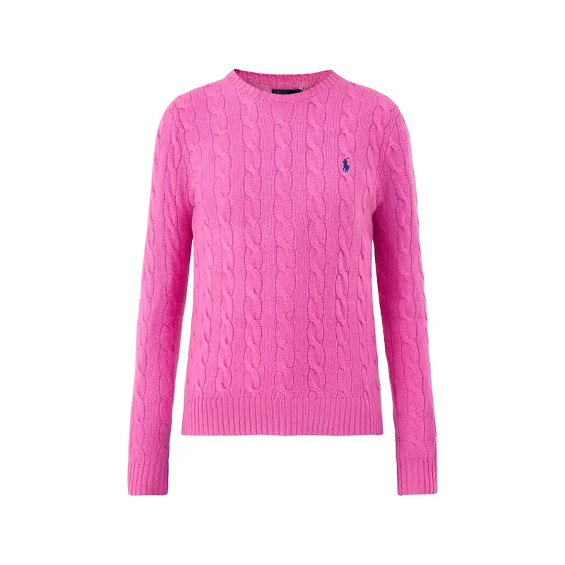 Julianna Long Sleeve Pullover Pink Lace