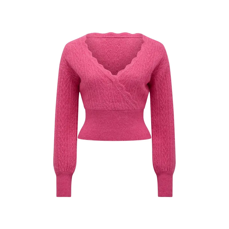 Kylie Stitch Wrap Sweater