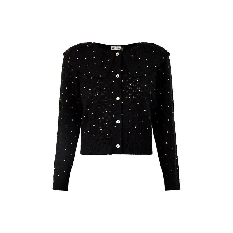 Jelena Cardigan Crystal Black