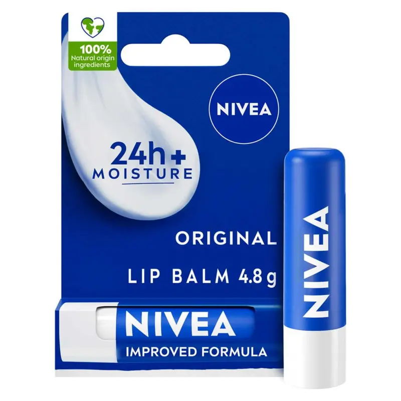 NIVEA Original Care Caring Lip Balm 4.8g