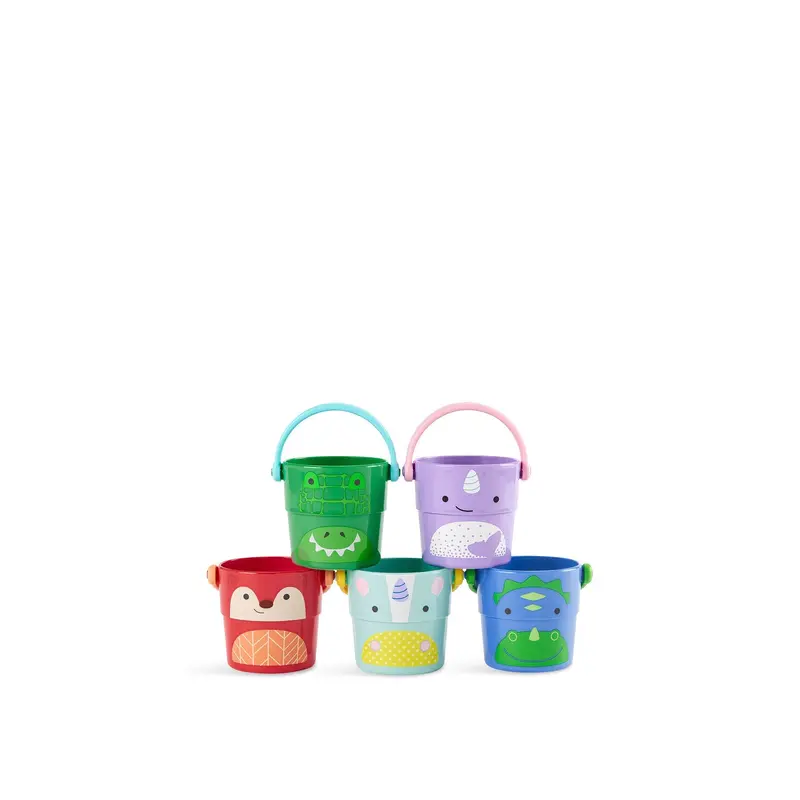 Zoo Stack and Pour Bucket Set