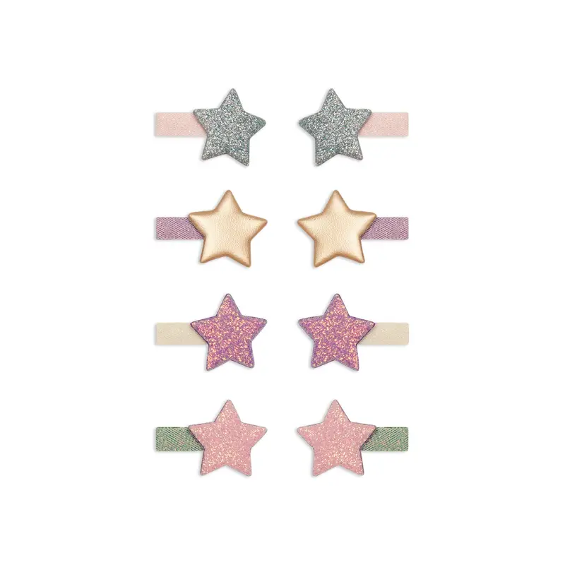 Stellar Mini Hair Clips Bright