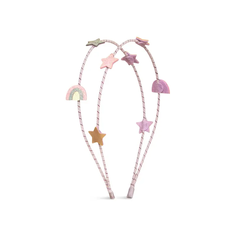 Rainbow And Star Alice Band Bright