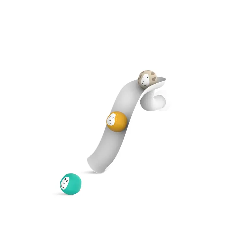 Bathtime Slide Set White